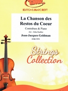 La Chanson des Restos du Coeur by Goldman Jean-Jacques - Jirka Kadlec - for Contrabass and Piano (Contrabass and Piano)