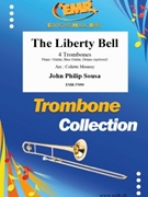 The Liberty Bell by Sousa John Philip - Mourey Colette - for 4 Trombones (4 Trombones (Piano / Guitar Bass Guitar Drums (optional)))