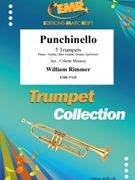 Punchinello by Rimmer William - Mourey Colette - for 5 Trumpets and Piano (5 Trumpets and Piano (Piano / Guitar Bass Guitar Drums (optional)))