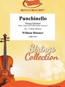 Punchinello by Rimmer William - Mourey Colette - for String Quintet (String Quintet (Piano / Guitar Bass Guitar Drums (optional)))
