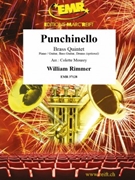 Punchinello by Rimmer William - Mourey Colette - for 3 Trumpets and 2 Trombones (3 Trumpets and 2 Trombones (Piano / Guitar Bass Guitar Drums (optional)))