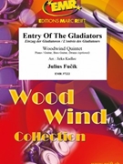 Entry Of The Gladiators by Fucik Julius - Jirka Kadlec - for Woodwind Quintet and Rhythm Section (Woodwind Quintet and Rhythm Section (Piano Bass Drums) (Piano / Guitar Bass Guitar Drums (optional)))