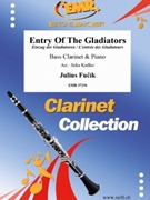 Entry Of The Gladiators by Fucik Julius - Jirka Kadlec - for Bass Clarinet and Piano (Bass Clarinet and Piano)