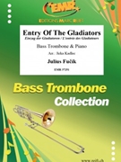 Entry Of The Gladiators by Fucik Julius - Jirka Kadlec - for Bass Trombone and Piano (Bass Trombone and Piano)