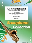 Alte Kameraden by Teike Carl - Mourey Colette - for 4 Saxophones (4 Saxophones (S(A)A(T)A(T)B) (Piano / Guitar Bass Guitar Drums (optional)))