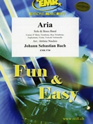 Aria by Bach Johann Sebastian - Jerome Naulais and Bertrand Moren - for Viola and Brass Band (Viola and Brass Band)