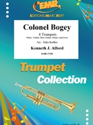 Colonel Bogey by Alford Kenneth J - Jirka Kadlec - for 4 Trumpets (4 Trumpets (Piano / Guitar Bass Guitar Drums (optional)))