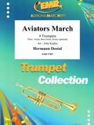 Aviators March by Dostal Hermann - Jirka Kadlec - for 4 Trumpets (4 Trumpets (Piano / Guitar Bass Guitar Drums (optional)))
