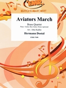 Aviators March by Dostal Hermann - Jirka Kadlec - for 2 Trumpets Horn Trombone and Drums (2 Trumpets Horn Trombone and Drums (Piano / Guitar Bass Guitar Drums (optional)))