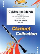Celebration March by Moren Bertrand - Jirka Kadlec - for 4 Clarinets (4 Clarinets (Piano / Guitar Bass Guitar Drums (optional)))