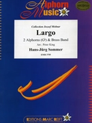 Largo by Sommer Hans-Jurg - Peter King - for 2 Alphorns and Brass Band (2 Alphorns and Brass Band (2 Alphorns in Gb / Sol bemol))