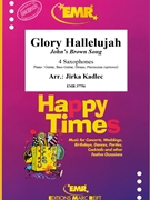 Glory Hallelujah by Kadlec Jirka for 4 Saxophones (4 Saxophones (S(A)A(T)A(T)B) (Piano / Guitar Bass Guitar Drums Percussion (optional)))
