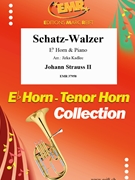 Schatz-Walzer by Strauss Johann Jr - Jirka Kadlec - for Eb Horn and Piano (Eb Horn and Piano)