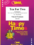 Tea For Two by Youmans Vincent - Jirka Kadlec - for 4 Clarinets and Piano (4 Clarinets and Piano (Piano / Guitar Bass Guitar Drums Percussion (optional)))