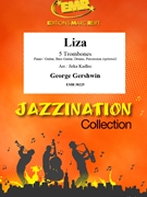 Liza by Gershwin George - Jirka Kadlec - for 5 Trombones (5 Trombones (Piano / Guitar Bass Guitar Drums Percussion (optional)))