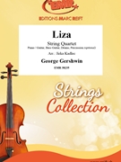 Liza by Gershwin George - Jirka Kadlec - for String Quartet (String Quartet (Piano / Guitar Bass Guitar Drums Percussion (optional)))
