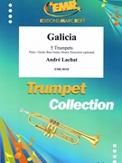 Galicia by Lachat Andre for 5 Trumpets (5 Trumpets (Piano / Guitar Bass Guitar Drums Percussion (optional)))