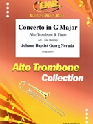 Concerto in G Major by Neruda Johann Baptist Georg - Ted Barclay - for Alto Trombone and Piano (Alto Trombone and Piano)