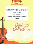 Concerto in G Major by Neruda Johann Baptist Georg - Ted Barclay - for Violin and Piano (Violin and Piano)