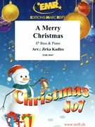 A Merry Christmas by Kadlec Jirka for Eb Bass and Piano (Eb Bass and Piano)