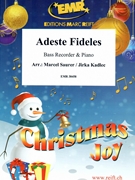 Adeste Fideles by Saurer Marcel and Kadlec Jirka for Bass Recorder and Piano (Bass Recorder and Piano)