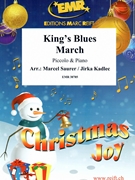 King's Blues March by Saurer Marcel and Kadlec Jirka for Piccolo and Piano (Piccolo and Piano)