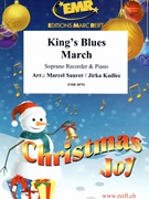 King's Blues March by Saurer Marcel and Kadlec Jirka for Soprano Recorder and Piano (Soprano Recorder and Piano)