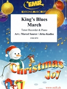 King's Blues March by Saurer Marcel and Kadlec Jirka for Tenor Recorder and Piano (Tenor Recorder and Piano)