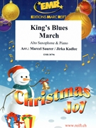 King's Blues March by Saurer Marcel and Kadlec Jirka for Alto Saxophone and Piano (Alto Saxophone and Piano)