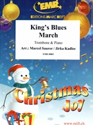 King's Blues March by Saurer Marcel and Kadlec Jirka for Trombone and Piano (Trombone and Piano)
