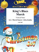 King's Blues March by Saurer Marcel and Kadlec Jirka for Viola and Piano (Viola and Piano)