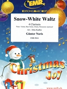 Snow-White Waltz by Noris Gunter - Jirka Kadlec - for 4 Clarinets (4 Clarinets (Piano Guitar Bass Drums optional) (Piano / Guitar Bass Guitar Drums Percussion (optional)))