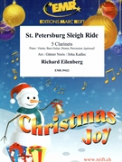 St. Petersburg Sleigh Ride by Eilenberg Richard - Gunter Noris and Jirka Kadlec - for 5 Clarinets (5 Clarinets (Piano / Guitar Bass Guitar Drums Percussion (optional)))