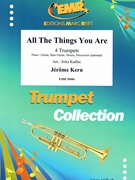 All The Things You Are by Kern Jerome - Jirka Kadlec - for 4 Trumpets (4 Trumpets (Piano / Guitar Bass Guitar Drums Percussion (optional)))