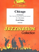 Chicago by Fisher Fred - Jirka Kadlec - for 4 Clarinets (4 Clarinets (Piano Guitar Bass Drums optional) (Piano / Guitar Bass Guitar Drums Percussion (optional)))