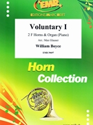 Voluntary I by Boyce William - Max Glauser - for 2 Horns and Piano (2 Horns and Piano)
