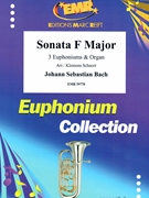 Sonata F Major by Bach Johann Sebastian - Klemens Schnorr - for 3 Euphoniums and Organ (3 Euphoniums and Organ)