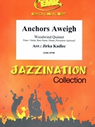 Anchors Aweigh by Kadlec Jirka for Woodwind Quintet and Rhythm Section (Woodwind Quintet and Rhythm Section (Piano Bass Drums) (Piano / Guitar Bass Guitar Drums Percussion (optional)))