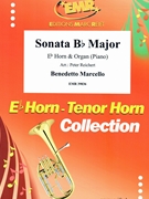 Sonata Bb Major by Marcello Benedetto - Peter Reichert - for Eb Horn and Piano (Eb Horn and Piano)