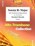 Sonata Bb Major by Marcello Benedetto - Peter Reichert - for Alto Trombone and Piano (Alto Trombone and Piano)