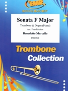 Sonata F Major by Marcello Benedetto - Peter Reichert - for Trombone and Piano (Trombone and Piano)