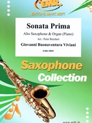 Sonata Prima by Viviani Giovanni Buonaventura - Peter Reichert - for Alto Saxophone and Organ (Alto Saxophone and Organ)