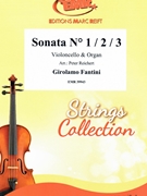 Sonata # 1 / 2 / 3 by Fantini Girolamo - Peter Reichert - for Violoncello and Organ (Violoncello and Organ)