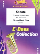 Sonata by Cima Giovanni Paolo - Peter Reichert - for Eb Bass and Piano (Eb Bass and Piano)