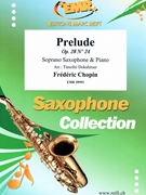 Prelude by Chopin Frederic - Timofei Dokshitser - for Soprano Saxophone and Piano (Soprano Saxophone and Piano)