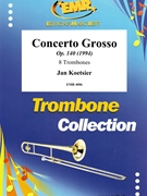 Concerto Grosso by Koetsier Jan for 8 Trombones (8 Trombones)