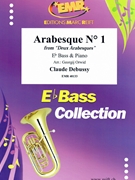 Arabesque # 1 by Debussy Claude - Orwid Georgij - for Eb Bass and Piano (Eb Bass and Piano)