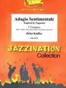 Adagio Sentimentale by Kadlec Jirka for 5 Trumpets and Piano (5 Trumpets and Piano (Piano / Guitar Bass Guitar Drums Percussion (optional)))