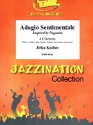 Adagio Sentimentale by Kadlec Jirka for 4 Clarinets and Rhythm Section (4 Clarinets and Rhythm Section (Piano Bass Drums) (Piano / Guitar Bass Guitar Drums Percussion (optional)))