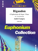 Rigaudon by Campra Andre - Scott Richards - for 4 Euphoniums and Organ (4 Euphoniums and Organ)